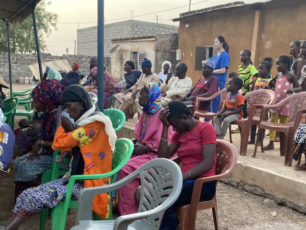 Nat at African Medical Clinic